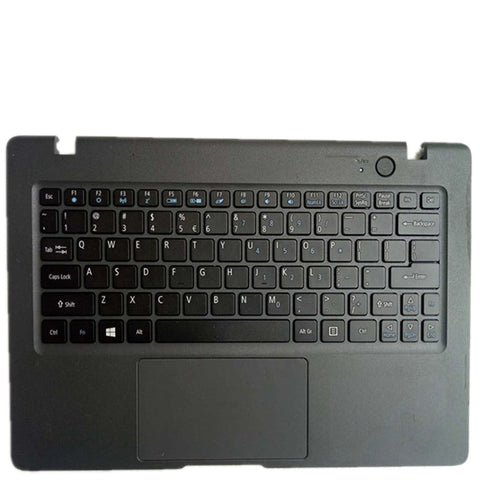 Laptop Upper Case Cover C Shell & Keyboard & Touchpad For ACER For Aspire AO1-132 Black US English Layout