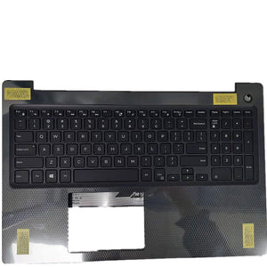 Laptop Upper Case Cover C Shell & Keyboard For DELL Vostro 3590 Black US English Layout