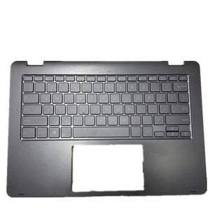 Laptop Upper Case Cover C Shell & Keyboard For ASUS NovaGo TP370QL Colour Black US United States Edition