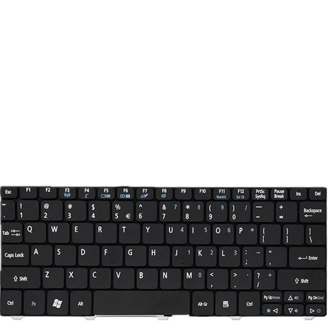 Laptop Keyboard For ACER For Aspire One D257 Black US English Layout