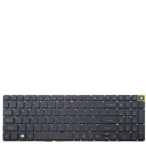 Laptop Keyboard For ACER For TravelMate P278 P278-M P278-MG Colour Black US United States Edition