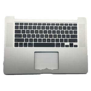 Laptop Upper Case Cover C Shell & Keyboard For Apple A1211 Silver US English Layout Small Enter Key Layout