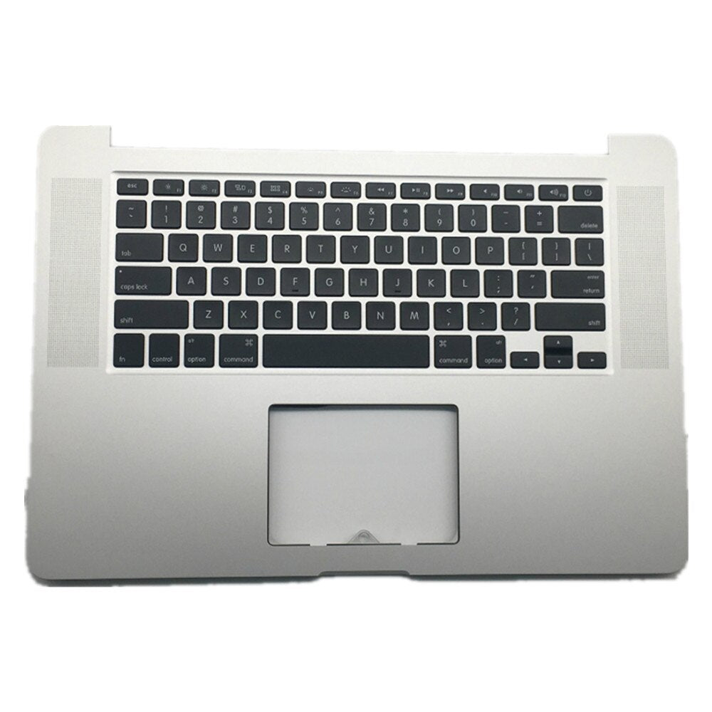 Laptop Upper Case Cover C Shell & Keyboard For Apple A1405 Silver US English Layout Small Enter Key Layout