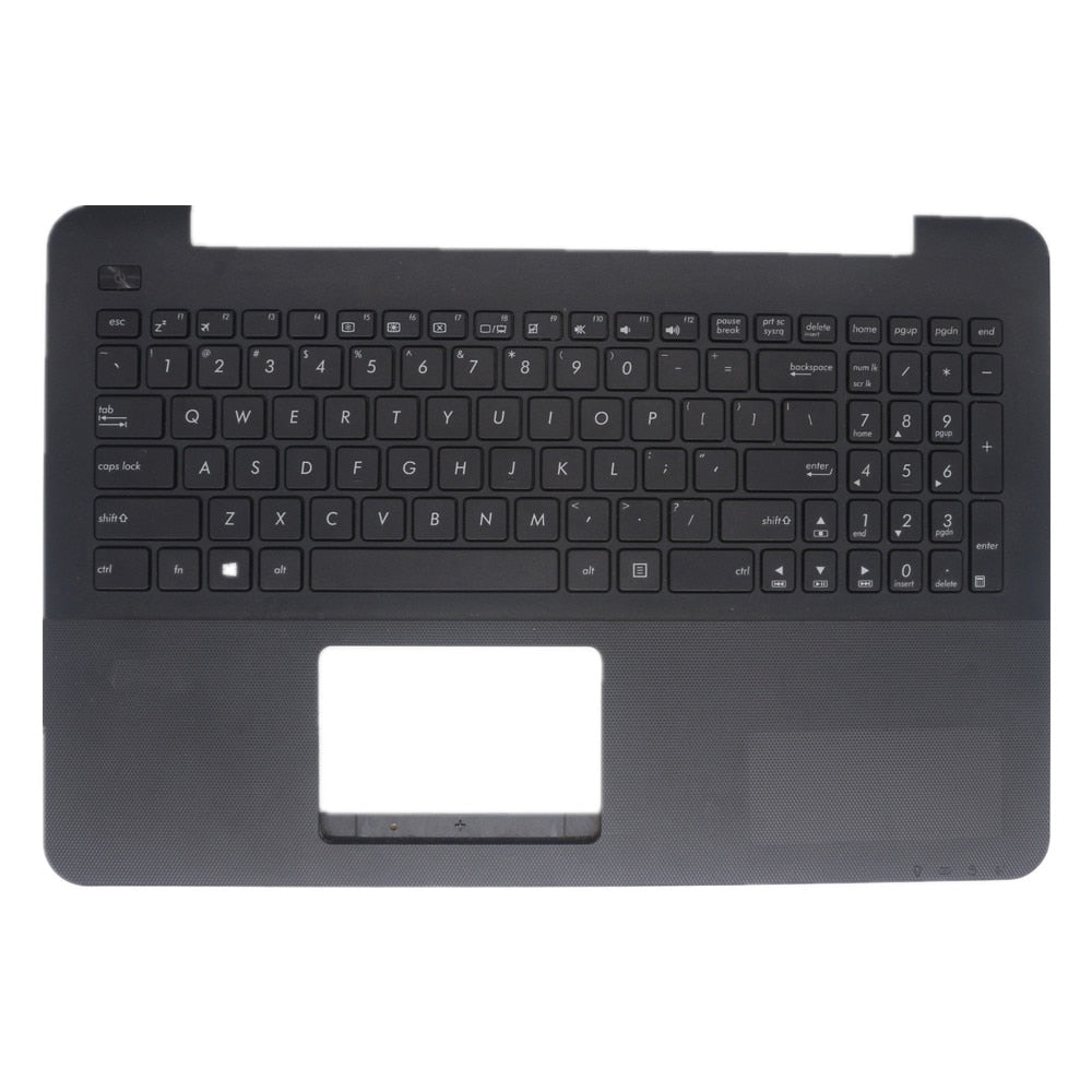 Laptop Upper Case Cover C Shell & Keyboard For ASUS VM590 VM590LB VM590LD VM590LJ VM590LN VM590UB VM590UQ VM590ZA VM590ZE Black US English Layout Small Enter Key Layout