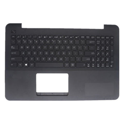 Laptop Upper Case Cover C Shell & Keyboard For ASUS VM590 VM590LB VM590LD VM590LJ VM590LN VM590UB VM590UQ VM590ZA VM590ZE Black US English Layout Small Enter Key Layout