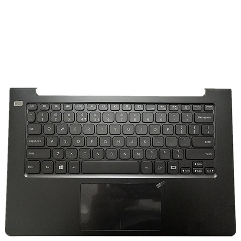 Laptop Upper Case Cover C Shell & Keyboard & Touchpad For DELL Inspiron 3137 Black US English Layout 0461HD