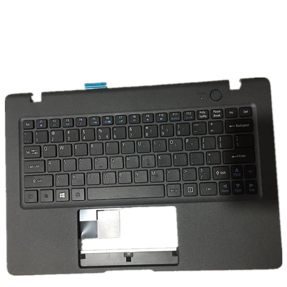 Laptop Upper Case Cover C Shell & Keyboard For ACER For Aspire one 1-132 Black US English Layout