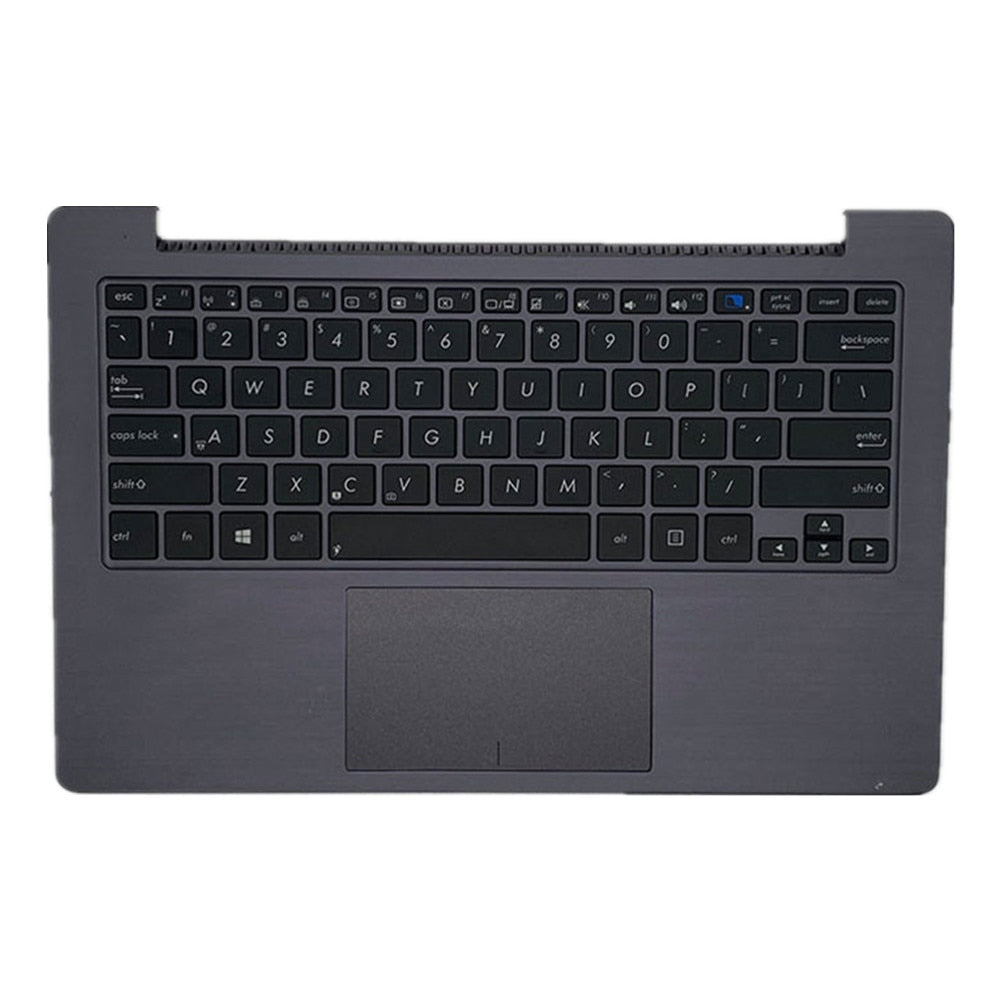 Laptop Upper Case Cover C Shell & Keyboard & Touchpad For ASUS TAICHI TAICHI31 Grey US English Layout Small Enter Key Layout