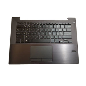 Laptop Upper Case Cover C Shell & Keyboard & Touchpad For ASUS For Pro Advanced B400A B400VC Colour Grey US English Layout