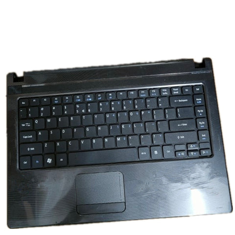 Laptop Upper Case Cover C Shell & Keyboard & Touchpad For ACER For Aspire 4560 4560G Black US English Layout