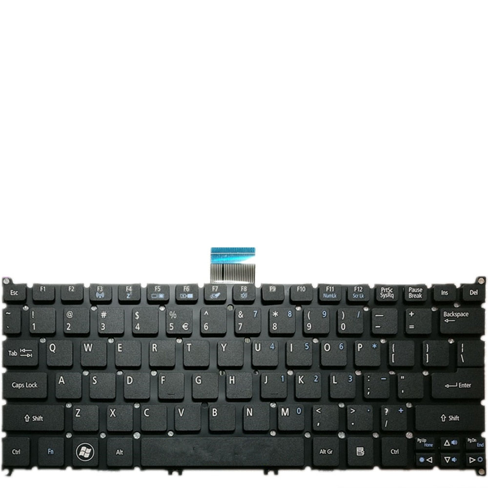 Laptop Keyboard For ACER For TravelMate a550 B113-E B113-M Colour Black US United States Edition