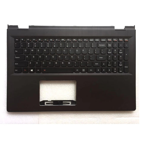 Laptop Upper Case Cover C Shell & Keyboard For Lenovo Edge 2-1580 Black US English Layout Small Enter Key Layout