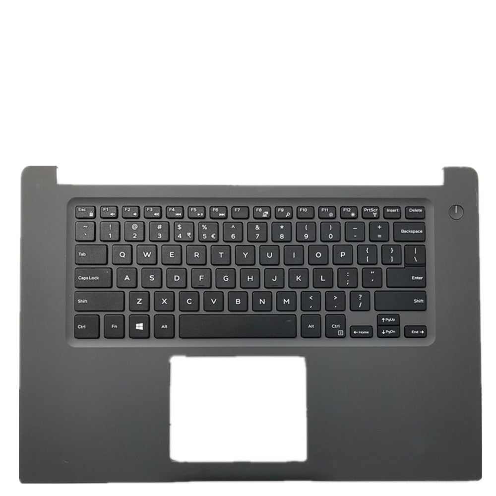 Laptop Upper Case Cover C Shell & Keyboard For DELL Inspiron 15 7569 Black US English Layout