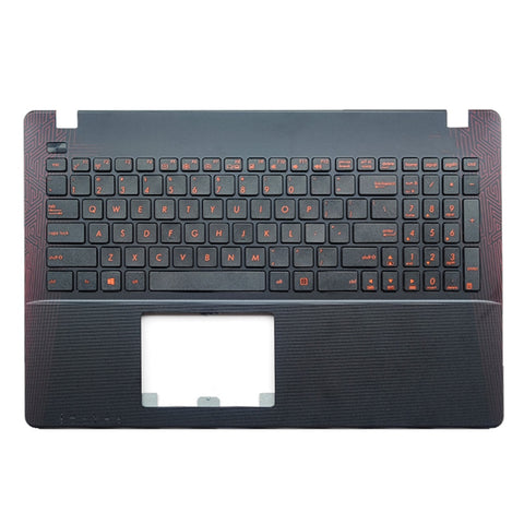 Laptop Upper Case Cover C Shell & Keyboard For ASUS W50 W50JK W50JX W50VX Black US English Layout Small Enter Key Layout