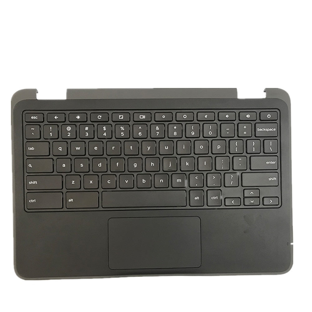 Laptop Upper Case Cover C Shell & Keyboard & Touchpad For DELL Chromebook 11 3180 Black US English Layout 0VK0VC