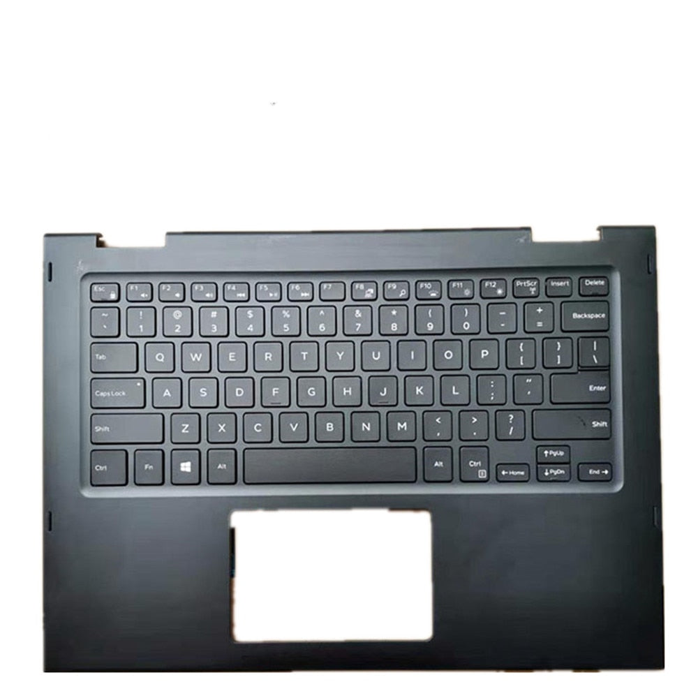 Laptop Upper Case Cover C Shell & Keyboard For DELL Latitude 3390 Black US English Layout 0XVH3H