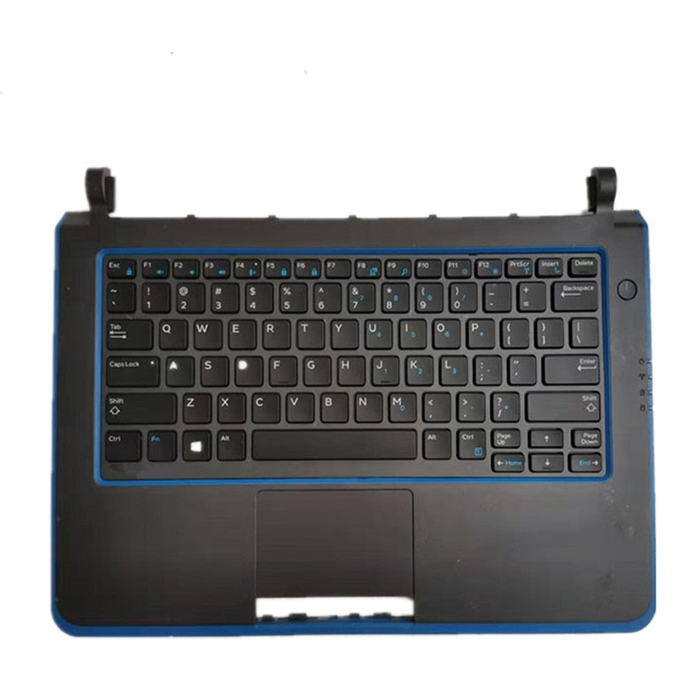 Laptop Upper Case Cover C Shell & Keyboard For DELL Latitude 3340 Black US English Layout