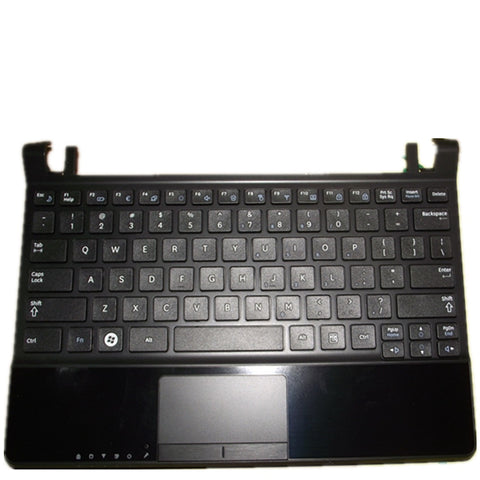 Laptop Upper Case Cover C Shell & Keyboard & Touchpad For Samsung NP-N210 N220 N220P N230 N250 N260 Black US English Layout