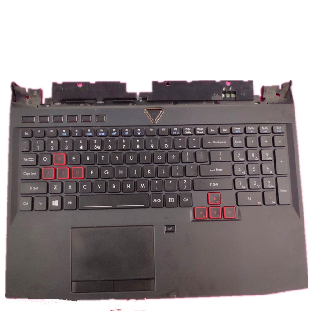 Laptop Upper Case Cover C Shell & Keyboard & Touchpad For ACER For Predator G9-591 G9-591R Black US English Layout