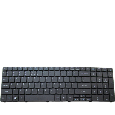 Laptop Keyboard For ACER For Aspire 7735Z 7735ZG Colour Black US United States Edition