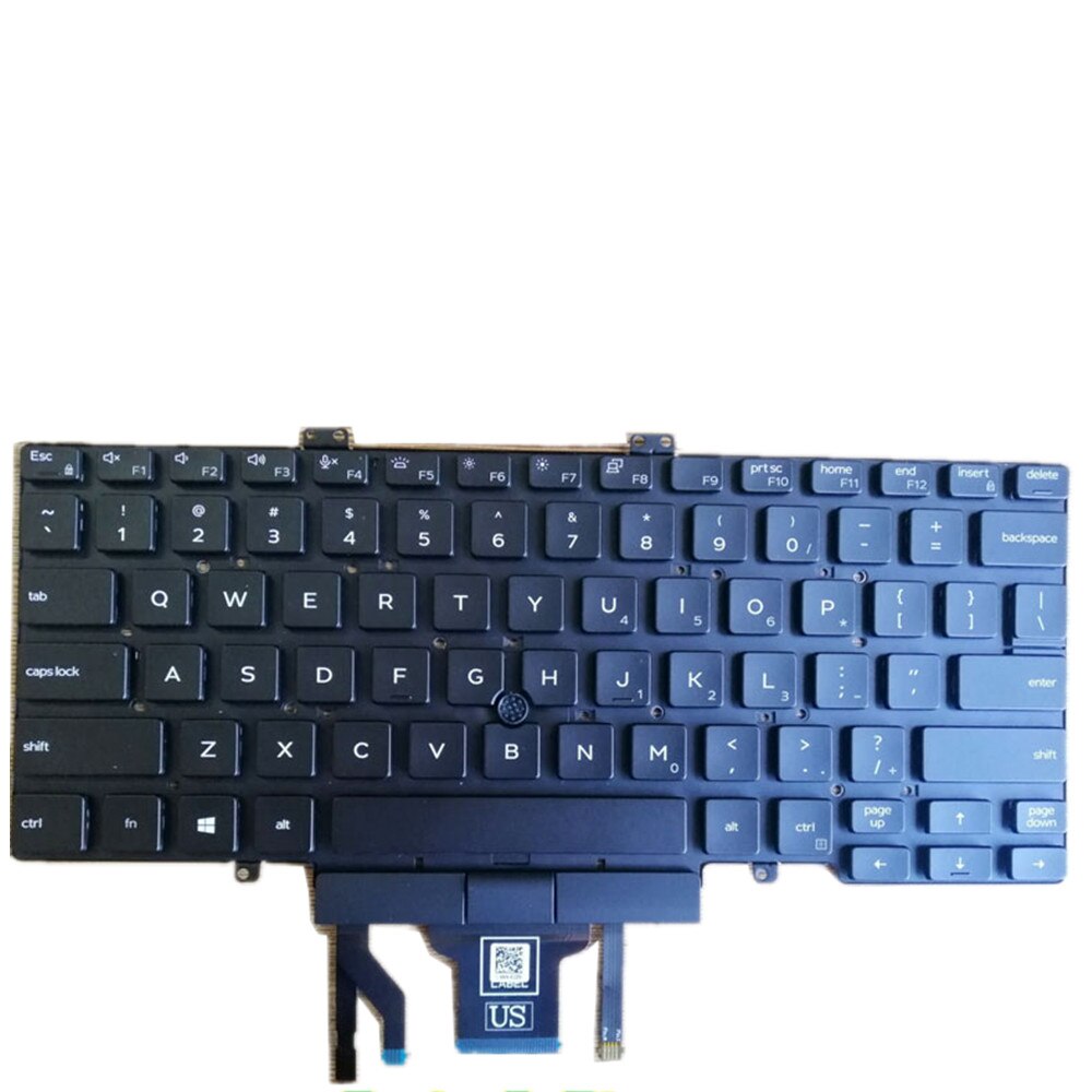 Laptop Keyboard For DELL Latitude 5410 US UNITED STATES edition Colour Black