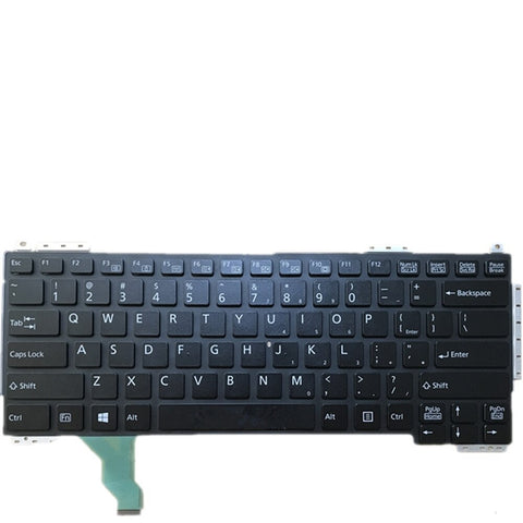 Laptop Keyboard For Fujitsu Lifebook U904 US UNITED STATES edition Colour Black 