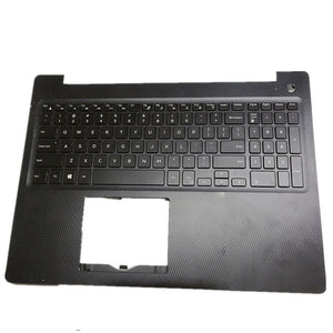 Laptop Upper Case Cover C Shell & Keyboard For DELL Inspiron 3581 Black 0P4MKJ US English Layout