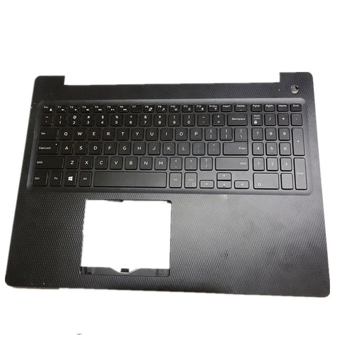 Laptop Upper Case Cover C Shell & Keyboard For DELL Inspiron 3580 Black 0P4MKJ US English Layout