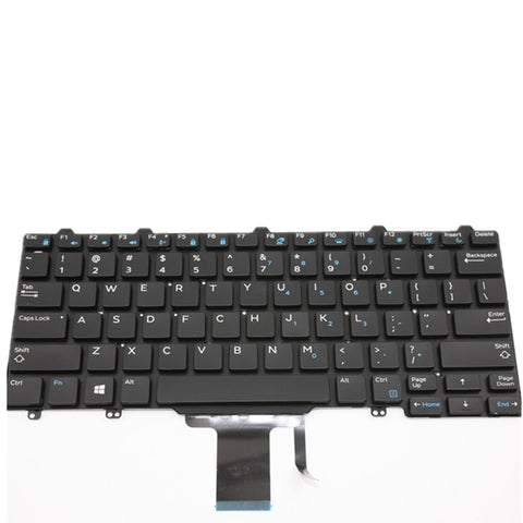 Laptop Keyboard For DELL Latitude E7270 US UNITED STATES edition Colour Black PK1313O3B00 SG-63210-XUA