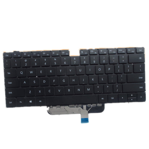 Laptop Keyboard For HUAWEI For MagicBook Pro HBL-W19 W19L W29 W29L Black US English Edition