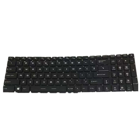 Laptop Keyboard For MSI For Crosshair 15 Black US English Edition