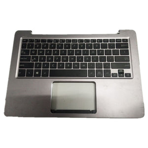 Laptop Upper Case Cover C Shell & Keyboard For ASUS U310 U310UA U310UQ Silver US English Layout Small Enter Key Layout