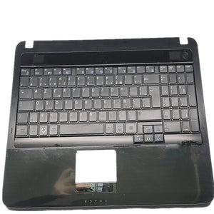 Laptop Upper Case Cover C Shell & Keyboard For Samsung NP-R450 Black BA75-02564B US English Layout