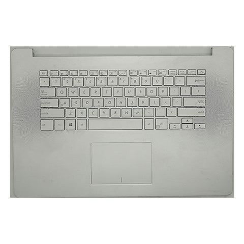 Laptop Upper Case Cover C Shell & Keyboard & Touchpad For ASUS NX500 NX500J NX500JK White US English Layout Small Enter Key Layout