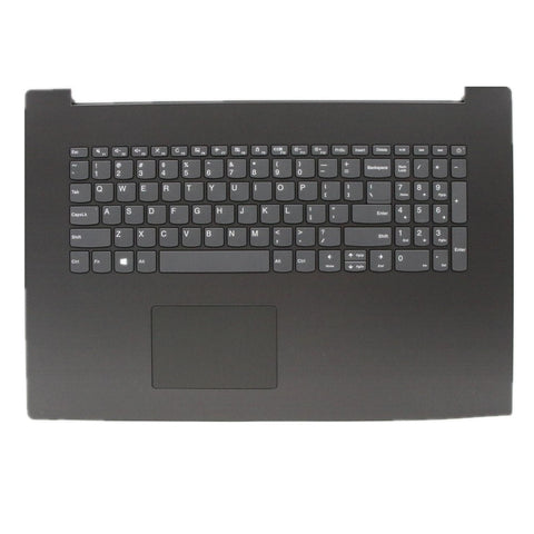 Laptop Upper Case Cover C Shell & Keyboard & Touchpad For Lenovo V320-17IKB V320-17ISK Color Black US English Layout