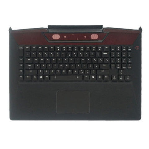 Laptop Upper Case Cover C Shell & Keyboard & Touchpad For Lenovo ideapad Y910-17ISK Color Black US English Layout