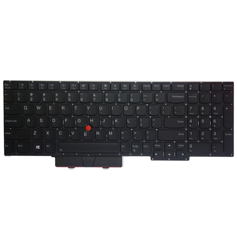 Laptop Keyboard For Lenovo ThinkPad P17 Gen 1 Black US United States Layout
