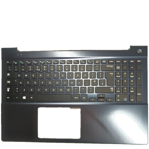 Laptop Upper Case Cover C Shell & Keyboard For Samsung NP870Z5E Black US English Layout
