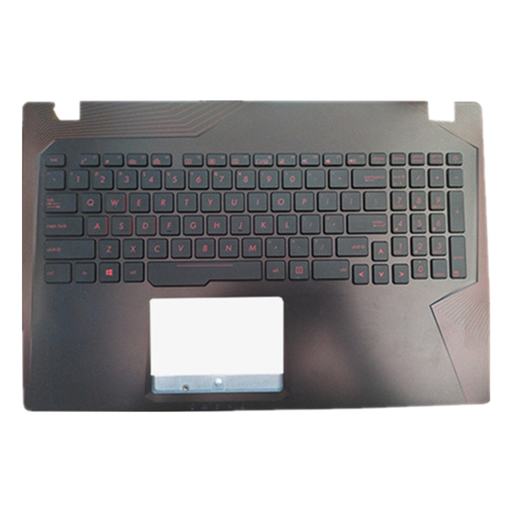 Laptop Upper Case Cover C Shell & Keyboard For ASUS FX53 FX53VE FX53VD Black US English Layout Small Enter Key Layout