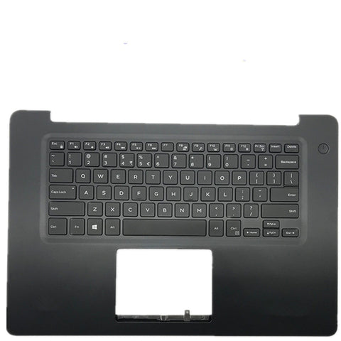 Laptop Upper Case Cover C Shell & Keyboard For DELL Vostro 5581 Black US English Layout 06YC5J 