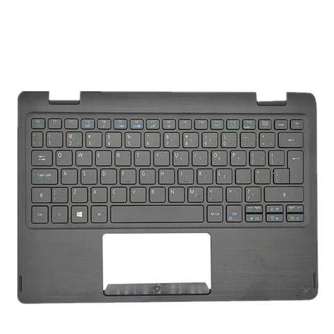 Laptop Upper Case Cover C Shell & Keyboard For ACER For Spin SP111-32N Black US English Layout