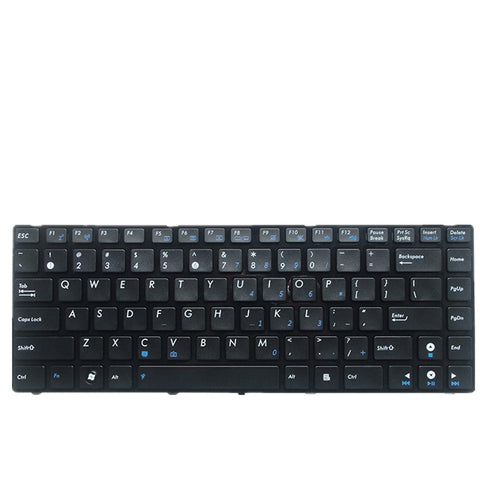 Laptop Keyboard For ASUS X40 X40U Colour Black