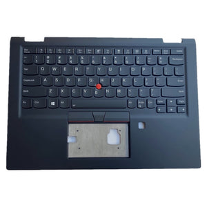 Laptop Upper Case Cover C Shell & Keyboard For Lenovo ThinkPad X395 Color Black US English Layout