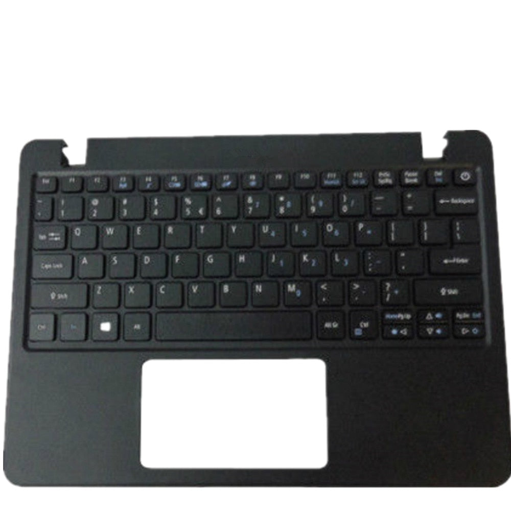 Laptop Upper Case Cover C Shell & Keyboard For ACER For TravelMate B118-M Black US English Layout