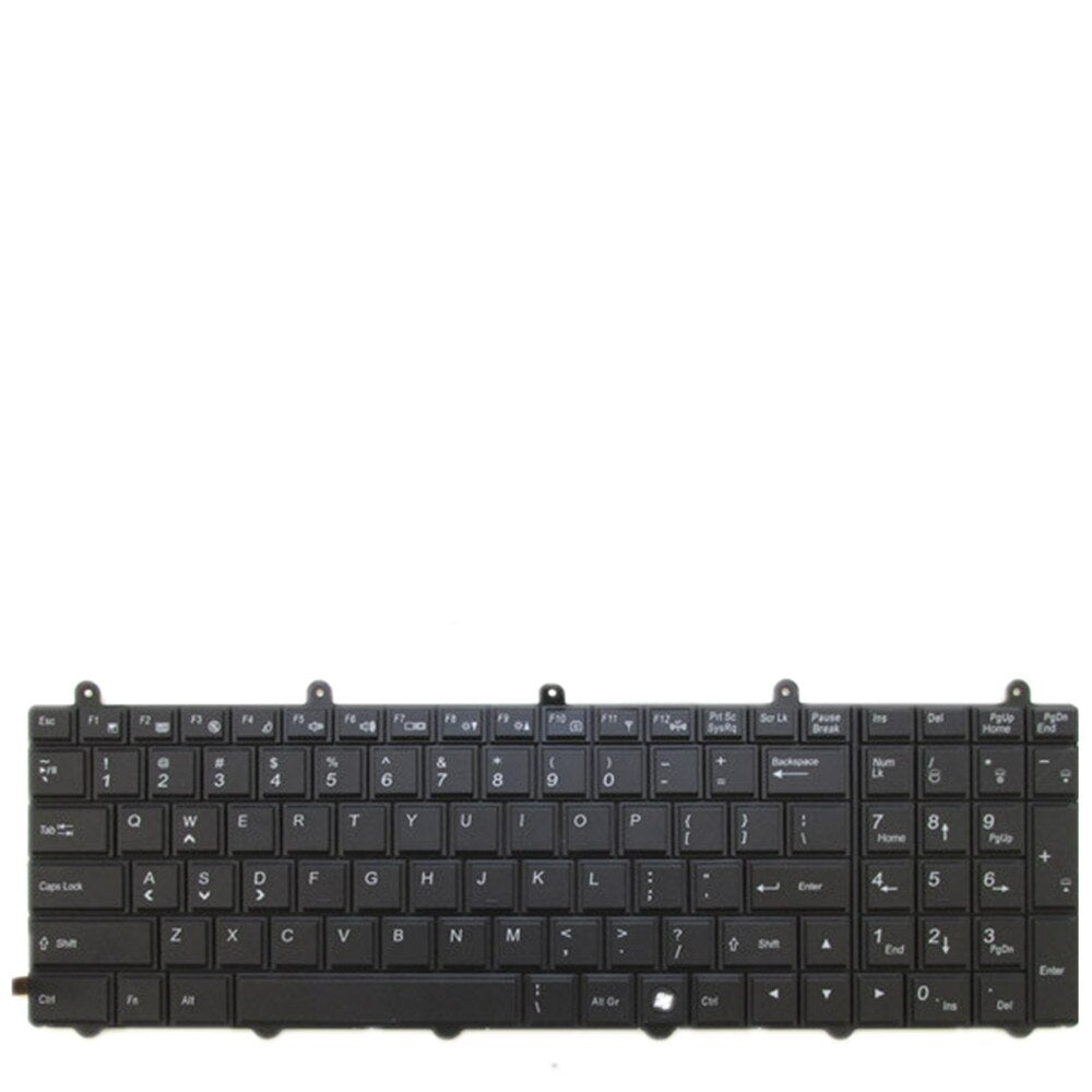 Laptop Keyboard For Hasee For God of War For K780G K780E US UNITED STATES edition Colour Black With Backlight 