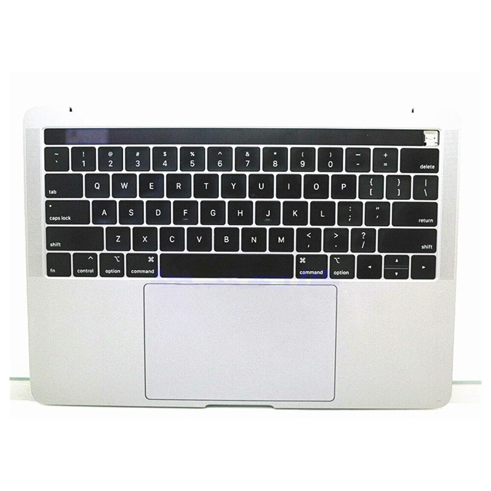 Laptop Upper Case Cover C Shell & Keyboard For Apple A1989 White US English Layout Small Enter Key Layout