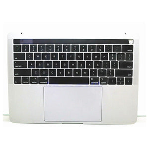 Laptop Upper Case Cover C Shell & Keyboard For Apple A1989 White US English Layout Small Enter Key Layout