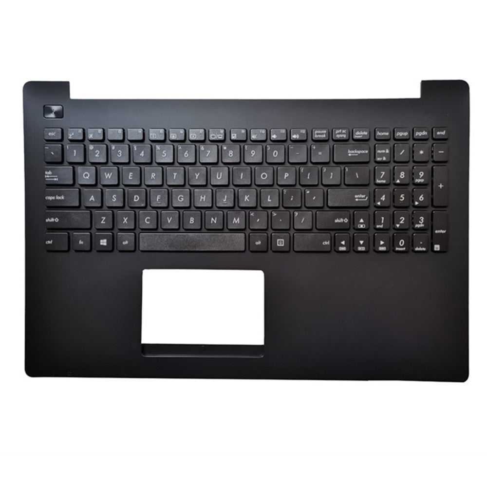 Laptop Upper Case Cover C Shell & Keyboard For ASUS D555 D555YA D555YI Black US English Layout Small Enter Key Layout