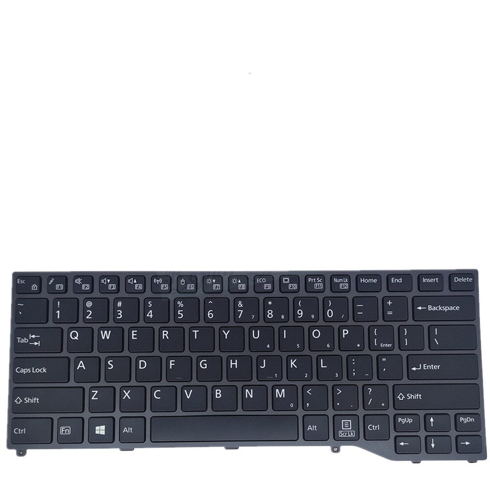 Laptop Keyboard For Fujitsu Lifebook E548 US UNITED STATES edition Colour Black 