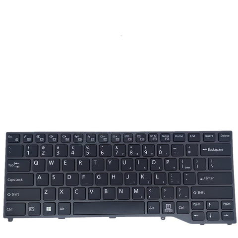 Laptop Keyboard For Fujitsu Lifebook E558 US UNITED STATES edition Colour Black 